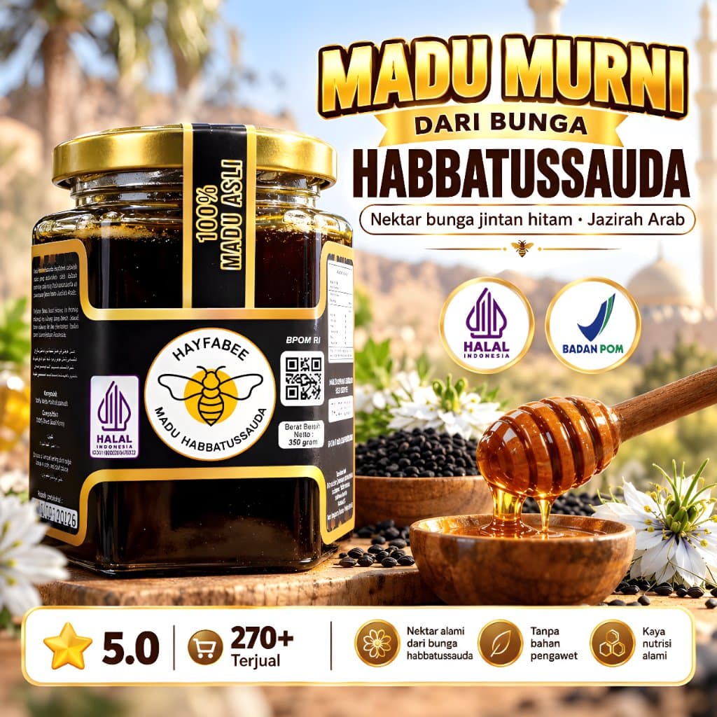 Madu Habbatussauda Hayfabee